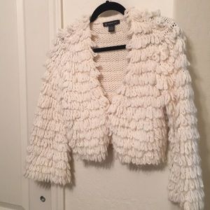 Fun flirty bolero sweater